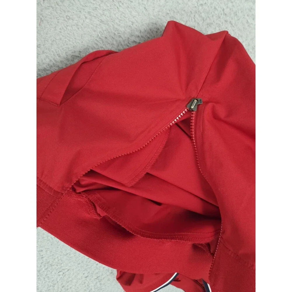 Vintage Nike Jacket Anaheim Angels Mens XL Red Pullover Windbreaker Dugout MLB